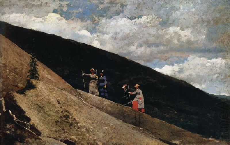 In the Mountains, Winslow Homer